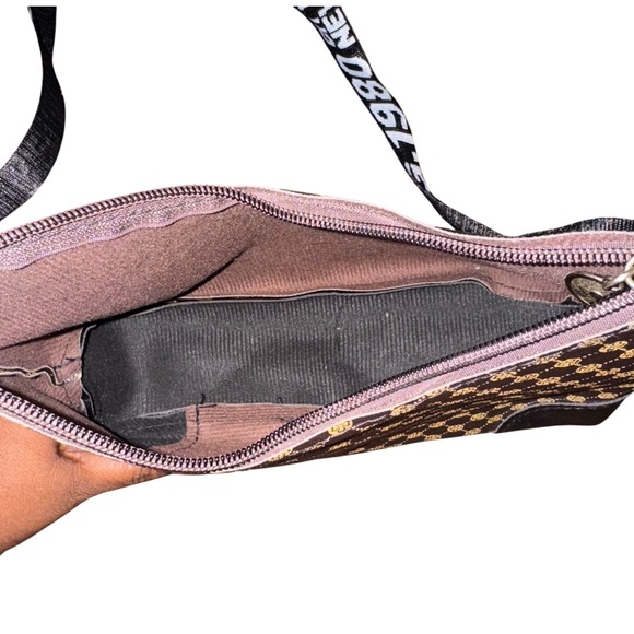 KUCHEN&BAG Crossbody Women Bag Purse Geometric Pattern Shoulder Detachable Strap - Picture 6 of 8